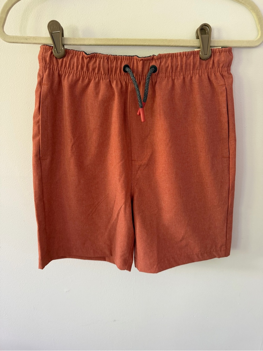 C&C California Kids Rust Orange Elastic-Waist Shorts